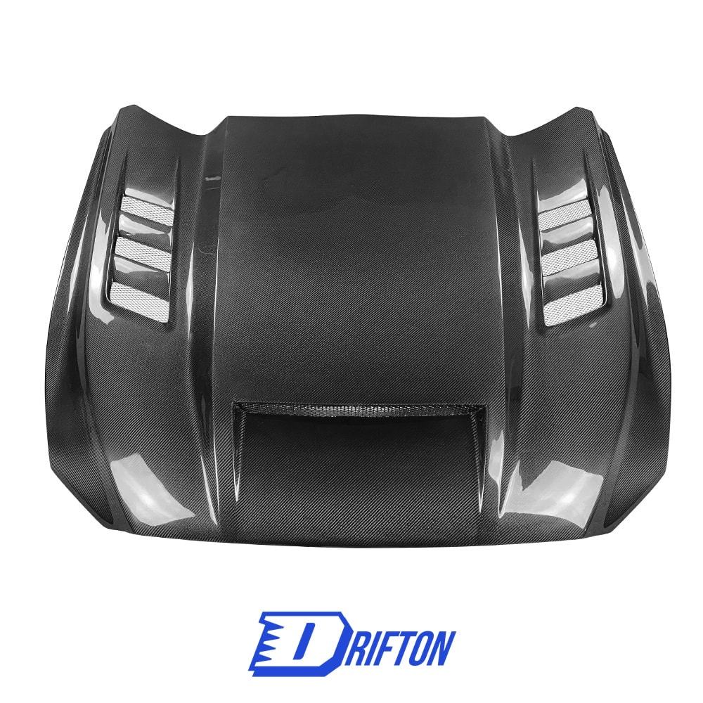 TF Style Carbon Fiber Hood For Ford Mustang Gen7 S650 2024-On