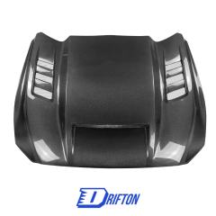 TF Style Carbon Fiber Hood For Ford Mustang Gen7 S650 2024-On