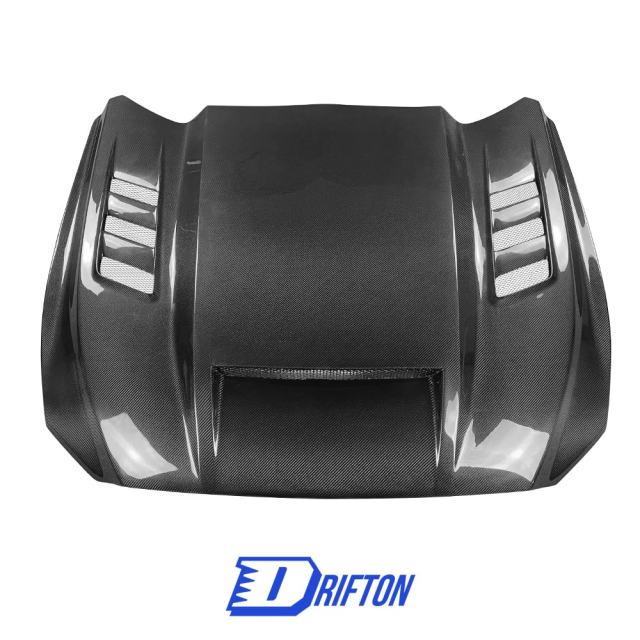 TF Style Carbon Fiber Hood For Ford Mustang Gen7 S650 2024-On