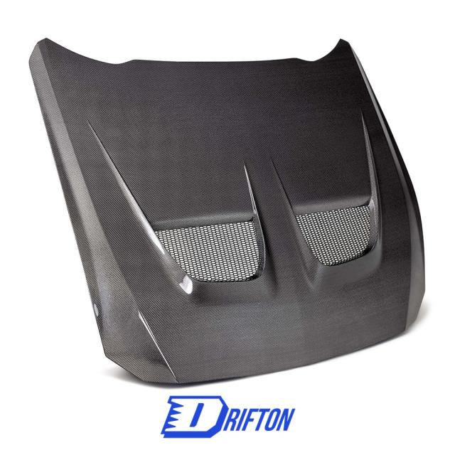 GTD Style Carbon Fiber Hood For Ford Mustang 2024On