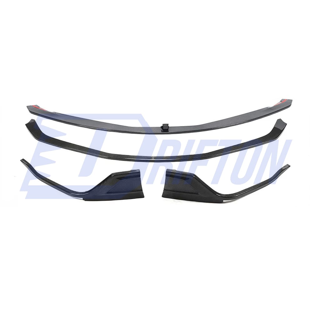 MZ Speed Style Dry Carbon Fiber Front Lip For Toyota GR Supra A90 A91 MK5 2019-2024