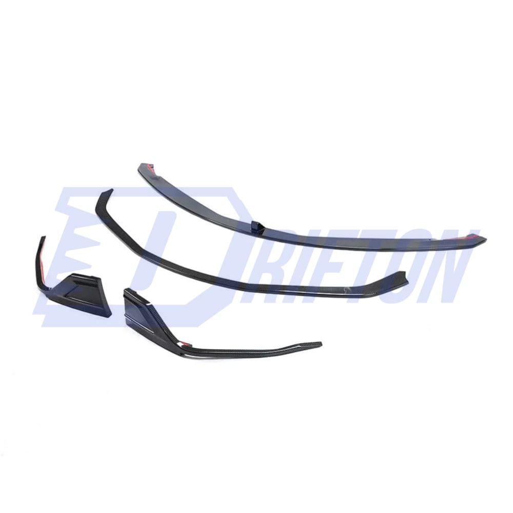 MZ Speed Style Dry Carbon Fiber Front Lip For Toyota GR Supra A90 A91 MK5 2019-2024