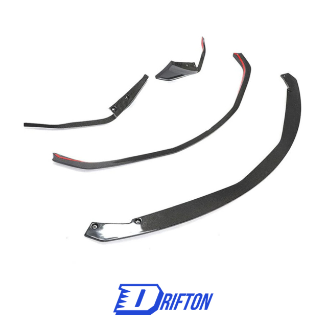 MZ Speed Style Dry Carbon Fiber Front Lip For Toyota GR Supra A90 A91 MK5 2019-2024