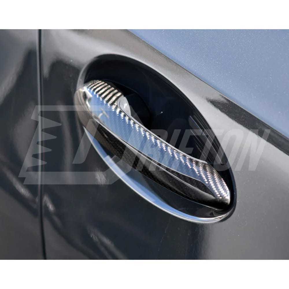 Dry Carbon Fiber Door Handle Cover For BMW M8 F93 2020-2024