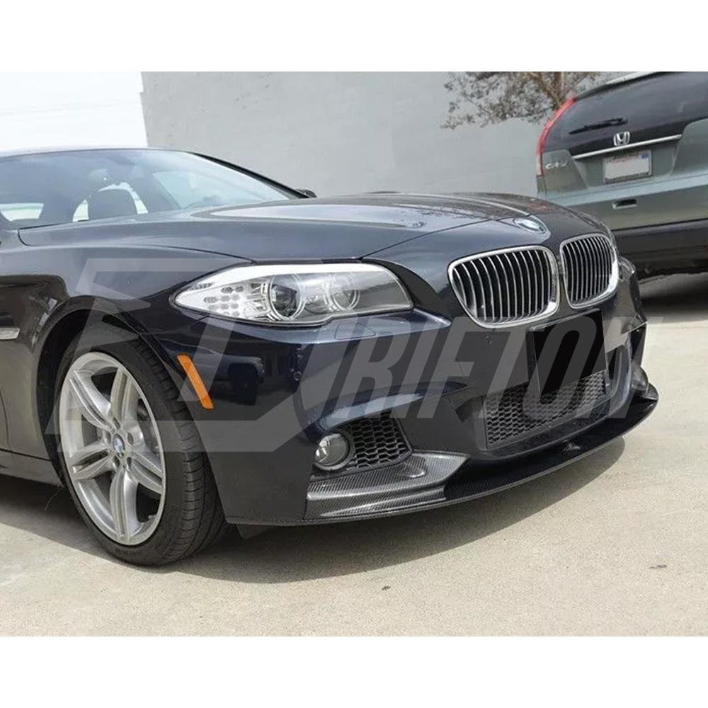 MP Style Carbon Fiber Front Lip For BMW 5 Series F10 F18 2010-2016
