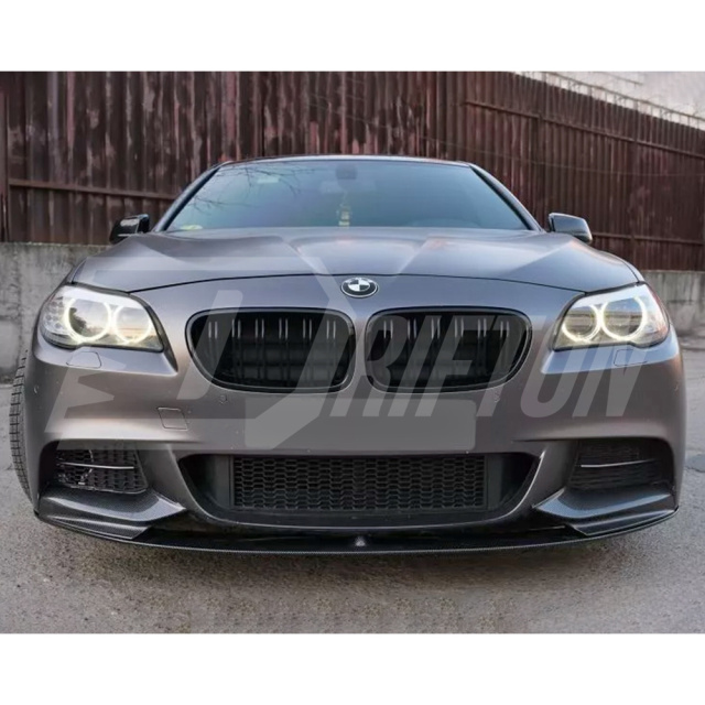 MP Style Carbon Fiber Front Lip For BMW 5 Series F10 F18 2010-2016