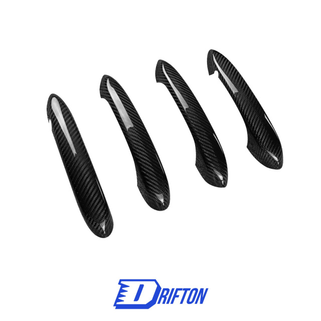 Dry Carbon Fiber Door Handle Cover For BMW M8 F93 2020-2024