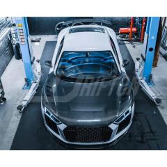 Drifton Style Dry Carbon Fiber Hood For Audi R8 2016-2024