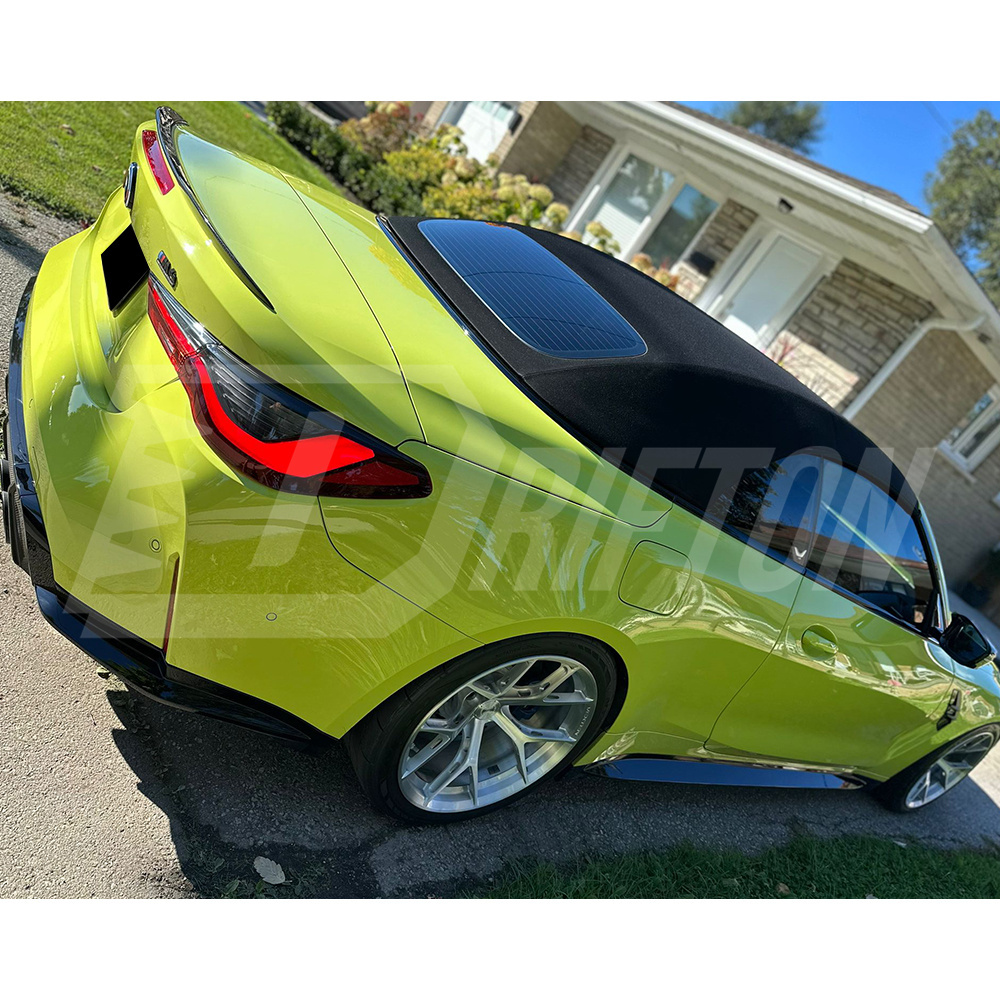 M Style Dry Carbon Fiber Rear Spoiler Trunk Wing For BMW 4 Series G23 M4 G83 2020-2024