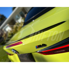 M Style Dry Carbon Fiber Rear Spoiler Trunk Wing For BMW 4 Series G23 M4 G83 2020-2024