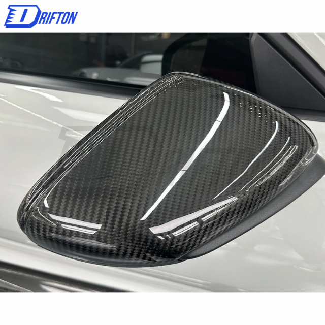OEM Style Dry Carbon Fiber Mirror Cover For Porsche 911 992 Carrera S 2019-2023