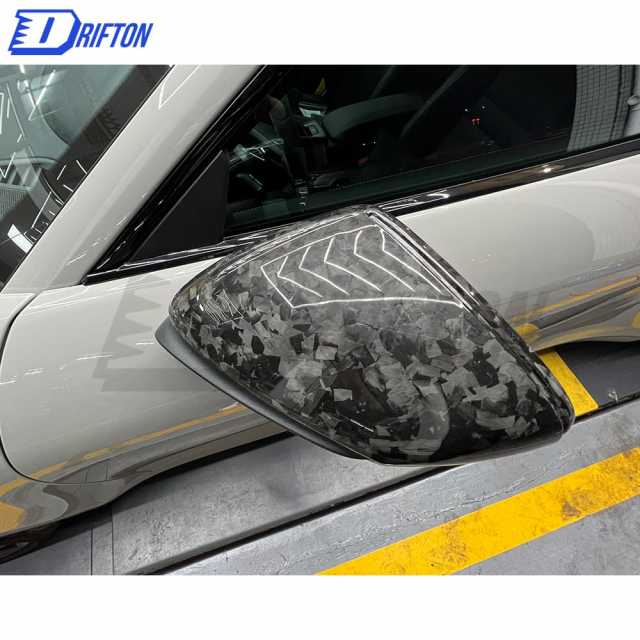 OEM Style Forged Dry Carbon Fiber Mirror Cover For Porsche 911 992 Carrera S RHD 2019-2023