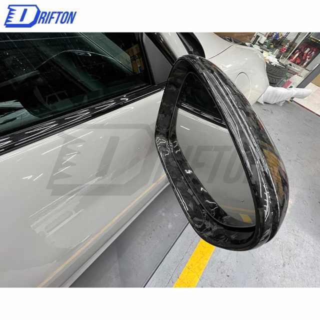 OEM Style Forged Dry Carbon Fiber Mirror Cover For Porsche 911 992 Carrera S RHD 2019-2023