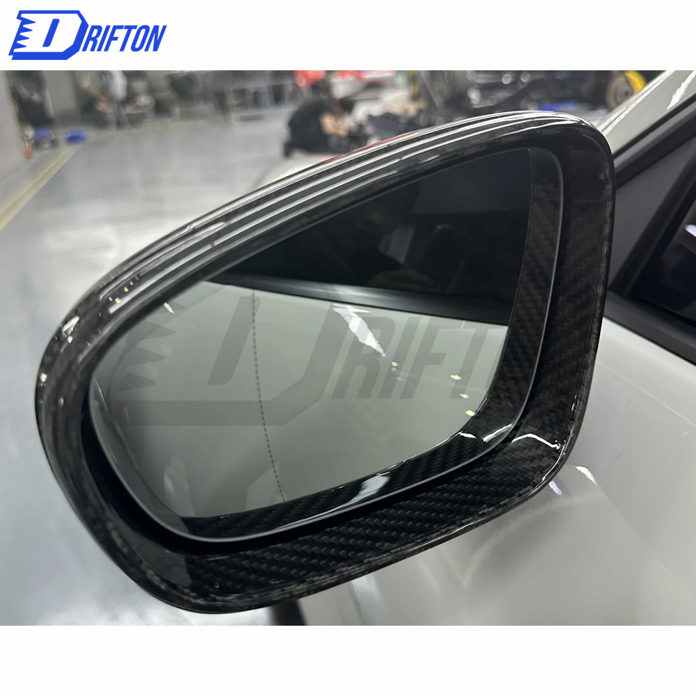 OEM Style Dry Carbon Fiber Mirror Cover For Porsche 911 992 Carrera S 2019-2023
