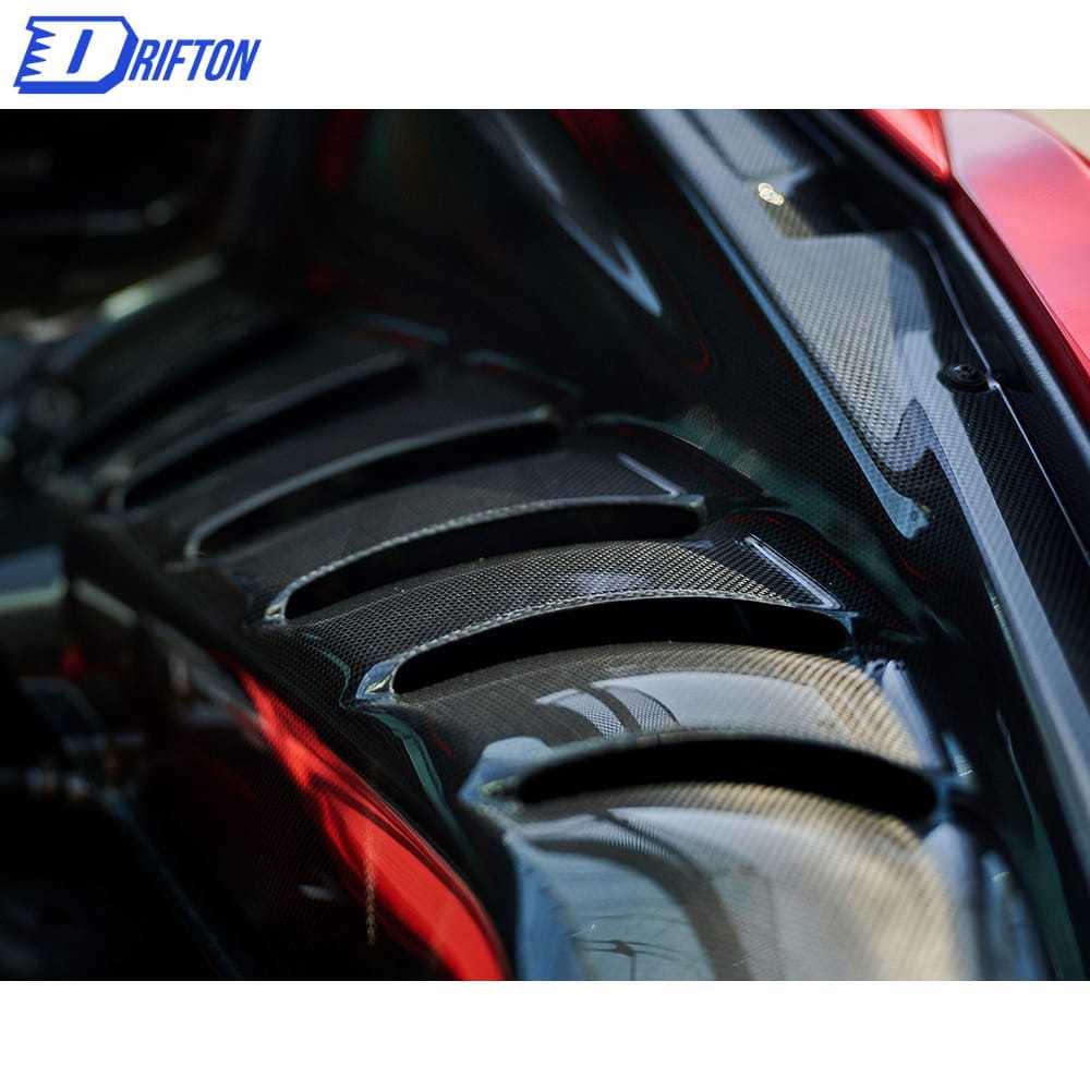 Dry Carbon Fiber Engine Bay Kit (Replacement) For Ferrari 488 GTB 2015-2019