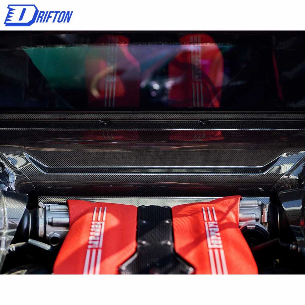 Dry Carbon Fiber Firewall Panel (Replacement) For Ferrari 488 GTB 2015-2019