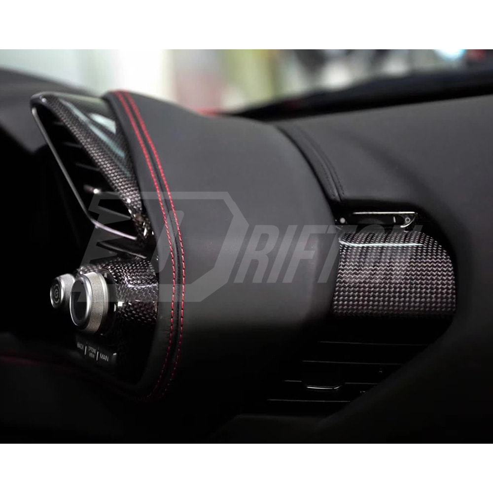 Dry Carbon Fiber Interior Kits For Ferrarir 488 GTB Spider 2015-2019