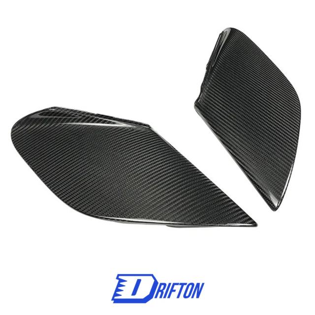 Dry Carbon Fiber Side Air Vent Covers (Add on) For Ferrarir 488 GTB Spider 2015-2019