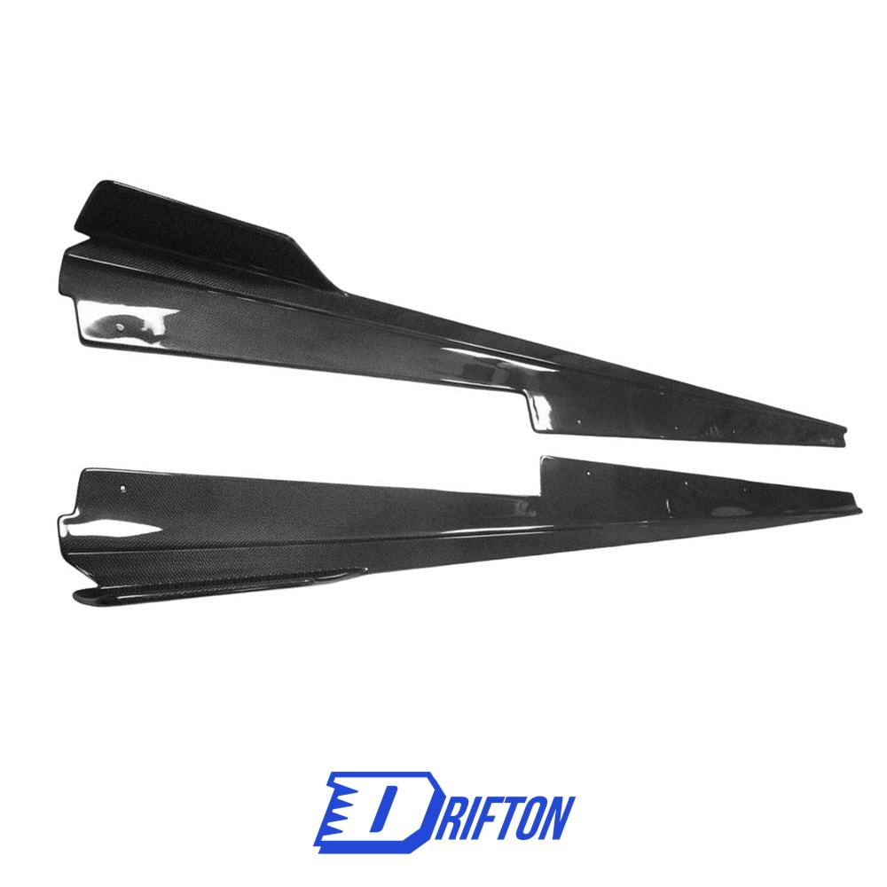 Dry Carbon Fiber Side Skirt For Ferrarir 488 GTB Spider 2015-2019