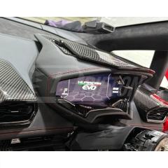 Dry Carbon Fiber Interiors Kits Dashboard Cover For Lamborghini Huracan LP610 & LP580 & EVO & Tecnica 2014-2025