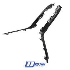 Dry Carbon Fiber Center Console Panel Side Strips For Lamborghini Huracan LP610 & LP580 & EVO 2014-2025