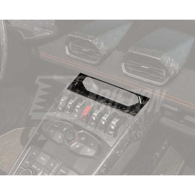 Dry Carbon Fiber Interiors Kits Center Display Racing Dashboard Trim For Lamborghini Huracan LP610 & LP580 & EVO & Tecnica 2014-2025
