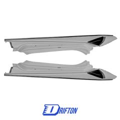 STO Style Dry Carbon Fiber Side Skirt For Lamborghini Huracan LP610 & LP580 & EVO & Tecnica 2014-2025