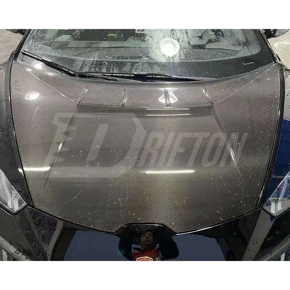 Tecnica Style Dry Carbon Fiber Front Hood For Lamborghini Huracan LP610 & LP580 & EVO & Tecnica 2014-2025