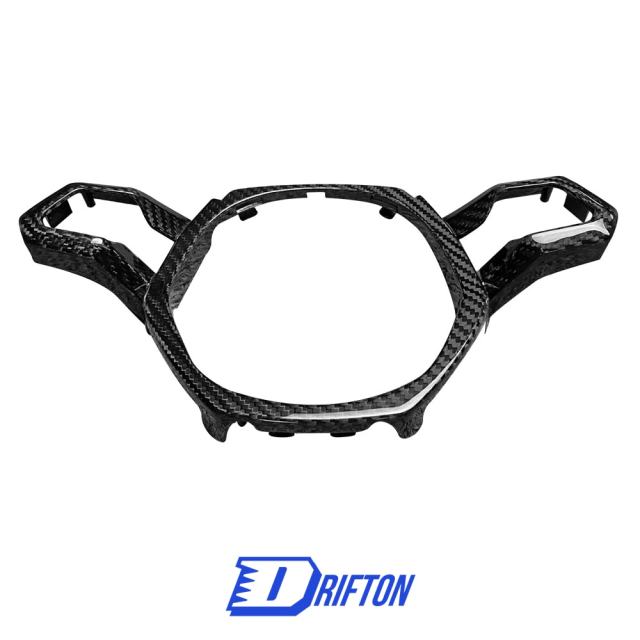 Dry Carbon Fiber Steering Wheel Center Panel For Lamborghini Huracan LP610 & LP580 & EVO 2014-2025
