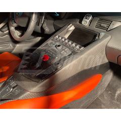 Dry Carbon Fiber Interiors Kits Center Console Cover For Lamborghini Aventador & S  LP700 LP740 2011-2021