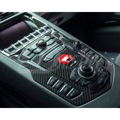 Dry Carbon Fiber Center Console Panel Trim For Lamborghini Aventador LP700-4