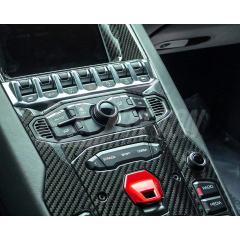 Dry Carbon Fiber Center Console Panel Trim For Lamborghini Aventador LP700-4