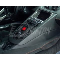 Dry Carbon Fiber Center Console Panel Trim For Lamborghini Aventador LP700-4