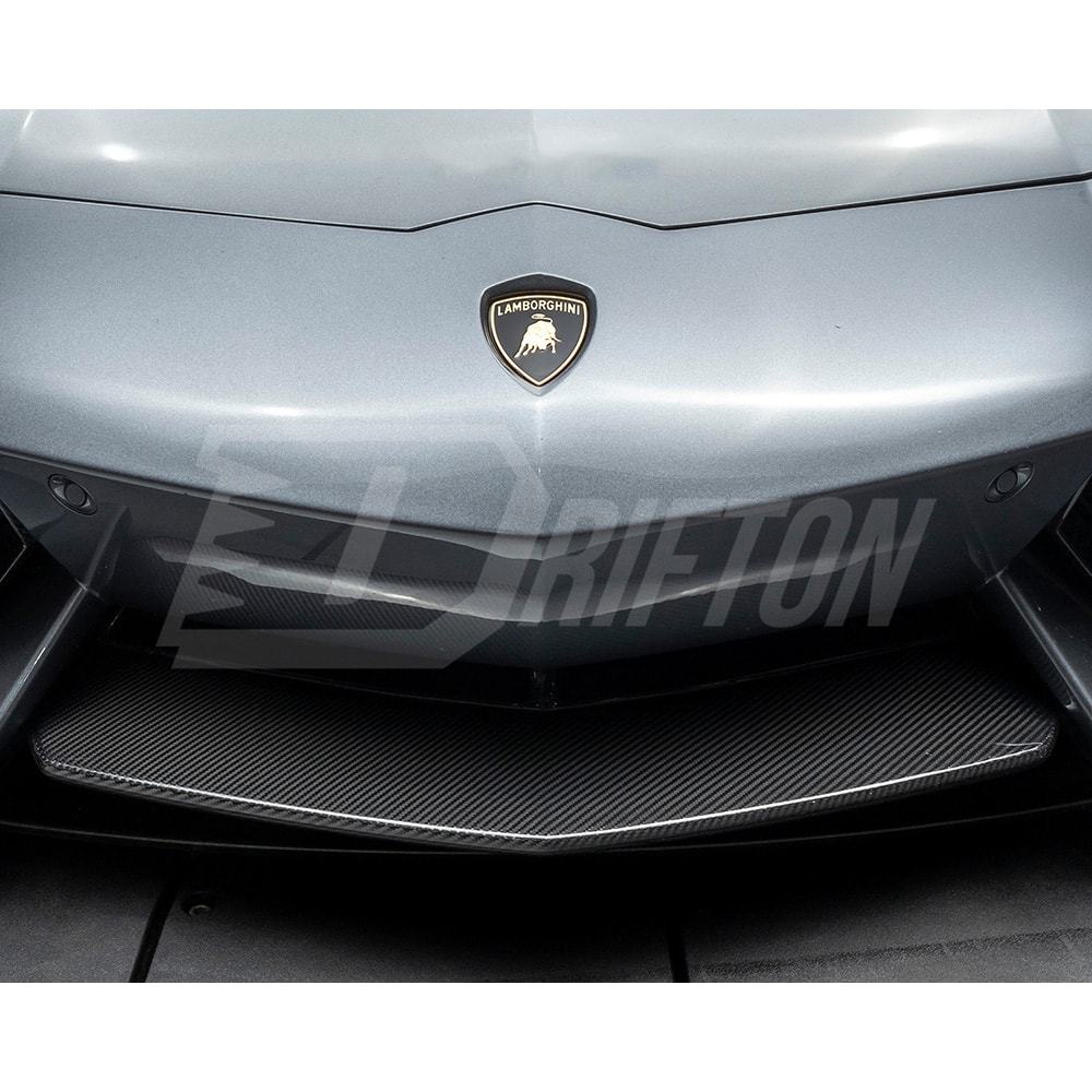 Dry Carbon Fiber Front Bumper Center Splitter For Lamborghini Aventador LP700 2011-2015