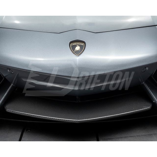 Dry Carbon Fiber Front Bumper Center Splitter For Lamborghini Aventador LP700 2011-2015