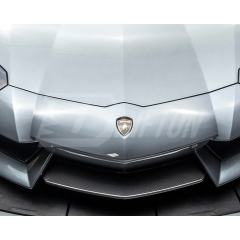 Dry Carbon Fiber Front Bumper Center Splitter For Lamborghini Aventador LP700 2011-2015