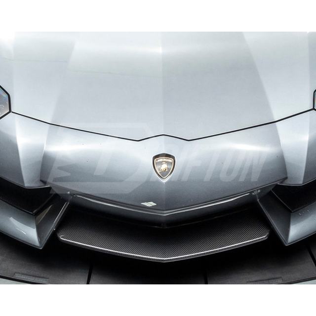 Dry Carbon Fiber Front Bumper Center Splitter For Lamborghini Aventador LP700 2011-2015