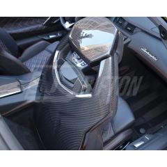 Dry Carbon Fiber Interiors Kits Seat Back Panels For Lamborghini Aventador & S  LP700 LP740 2011-2021