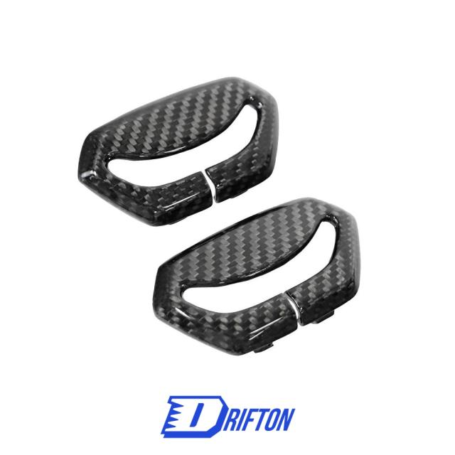 Dry Carbon Fiber Interiors Kits Seatbelt Trim Cover For Lamborghini Aventador & S  LP700 LP740 2011-2021