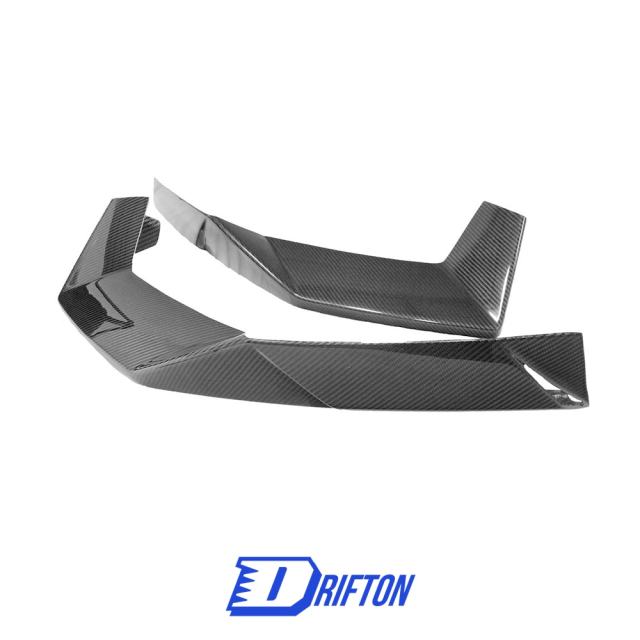 Novitec Style Dry Carbon Fiber Front Side Splitter For Lamborghini Aventador LP700 2011-2015