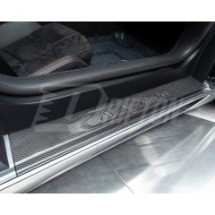 Dry Carbon Fiber Interiors Kits Door Sills Scuff Plates Panels Trim For Lamborghini Aventador & S  LP700 LP740 2011-2021