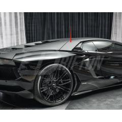 Dry Carbon Fiber Rear Side Intake Panels For Lamborghini Aventador & S  LP700 LP740 2011-2021