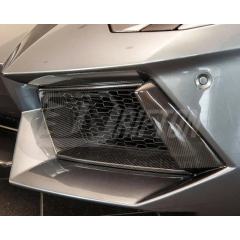 Dry Carbon Fiber Front Bumper Grille Air Vents For Lamborghini Aventador LP700 2011-2015