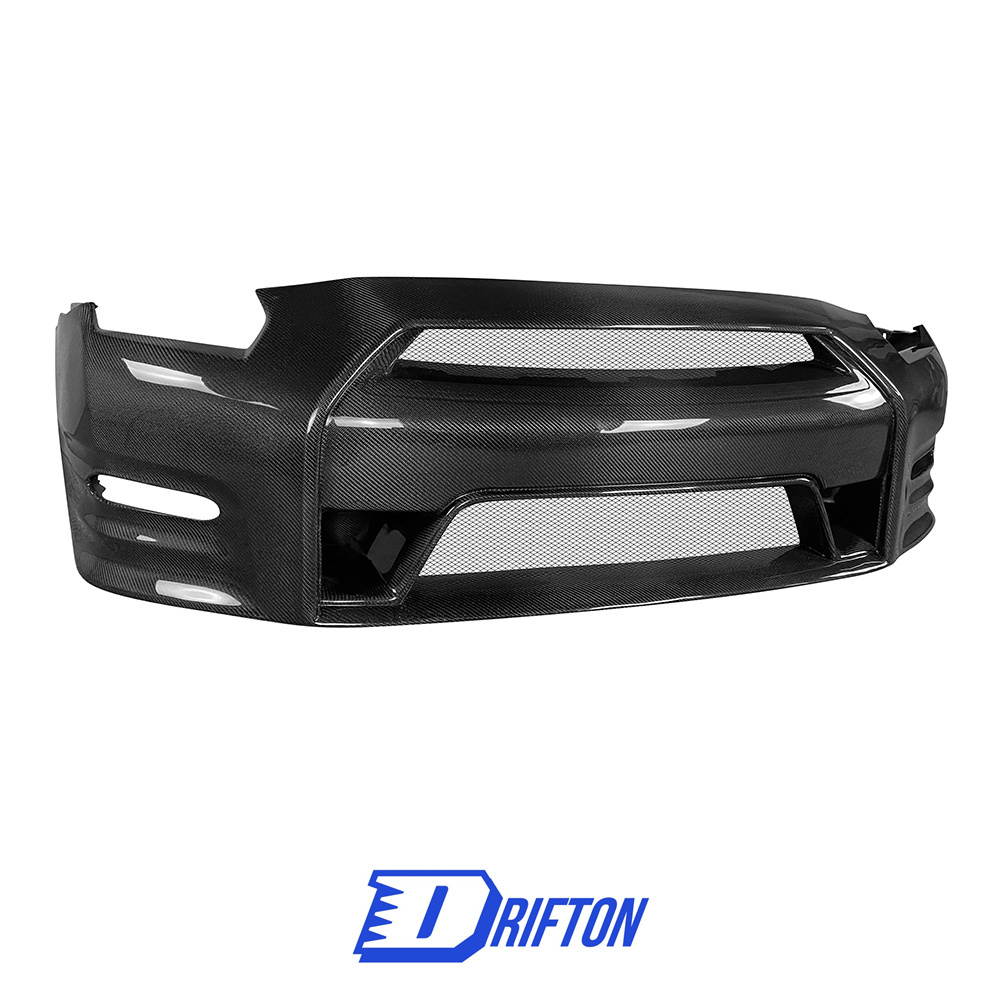 DBA OEM Style Carbon Fiber Front Bumper For Nissan R35 GTR 2008-2016