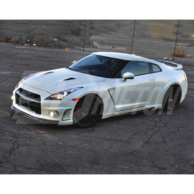 Wald Style Carbon Fiber Side Skirt For Nissan R35 GTR 2008-2026