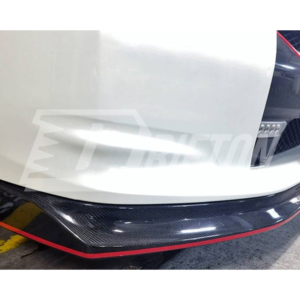 ZELE Style Carbon Fiber Front Lip For Nissan R35 GTR 2008-2012