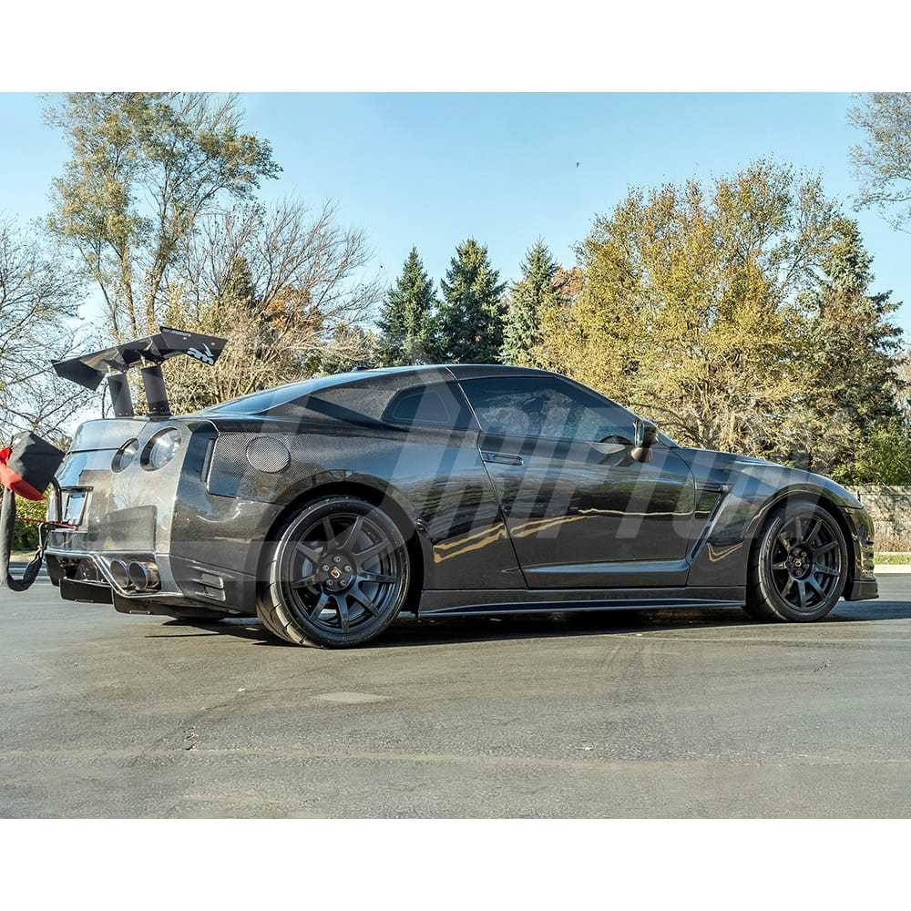 DBA OEM Style Carbon Fiber Rear Diffuser For Nissan R35 GTR 2008-2016