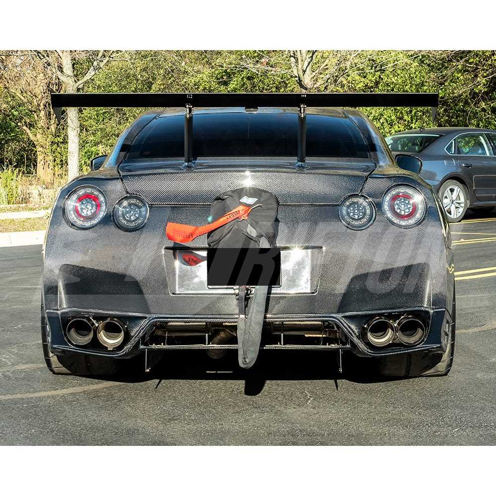 DBA OEM Style Carbon Fiber Rear Diffuser For Nissan R35 GTR 2008-2016