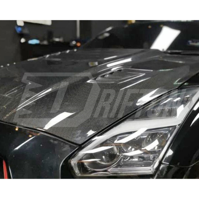 Revozport Style Carbon Fiber Hood For Nissan R35 GTR 2008-2016