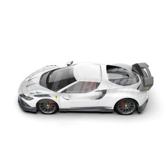 Batfury Style Dry Carbon Fiber Front Hood For Ferrari 296 GTB & GTS 2021-2025